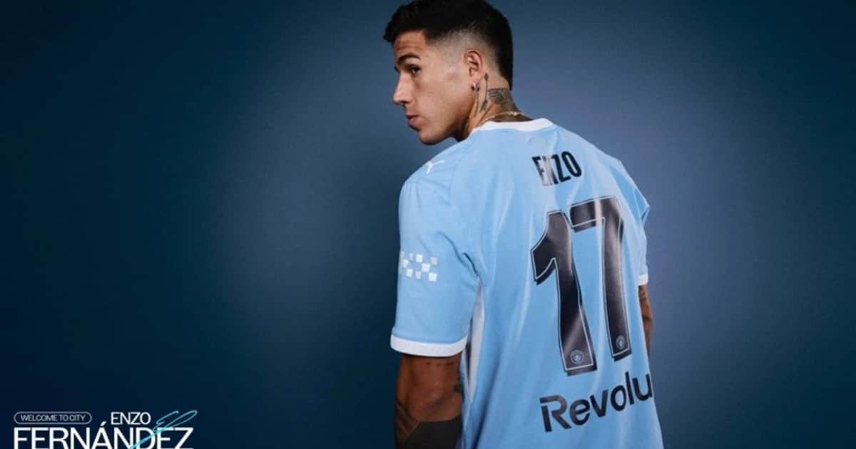 Enzo Fernández eligió número en el Manchester City: el video en el que explicó por qué optó por ese dorsal