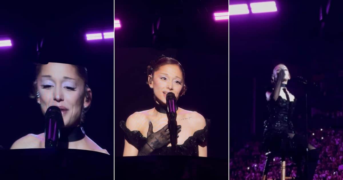 Ariana Grande, hasta las lágrimas en su último concierto antes de alejarse de los escenarios