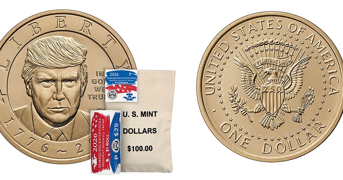 Trump ya tiene su propia moneda: lanzan una edición especial con su rostro por los 250 años de los Estados Unidos