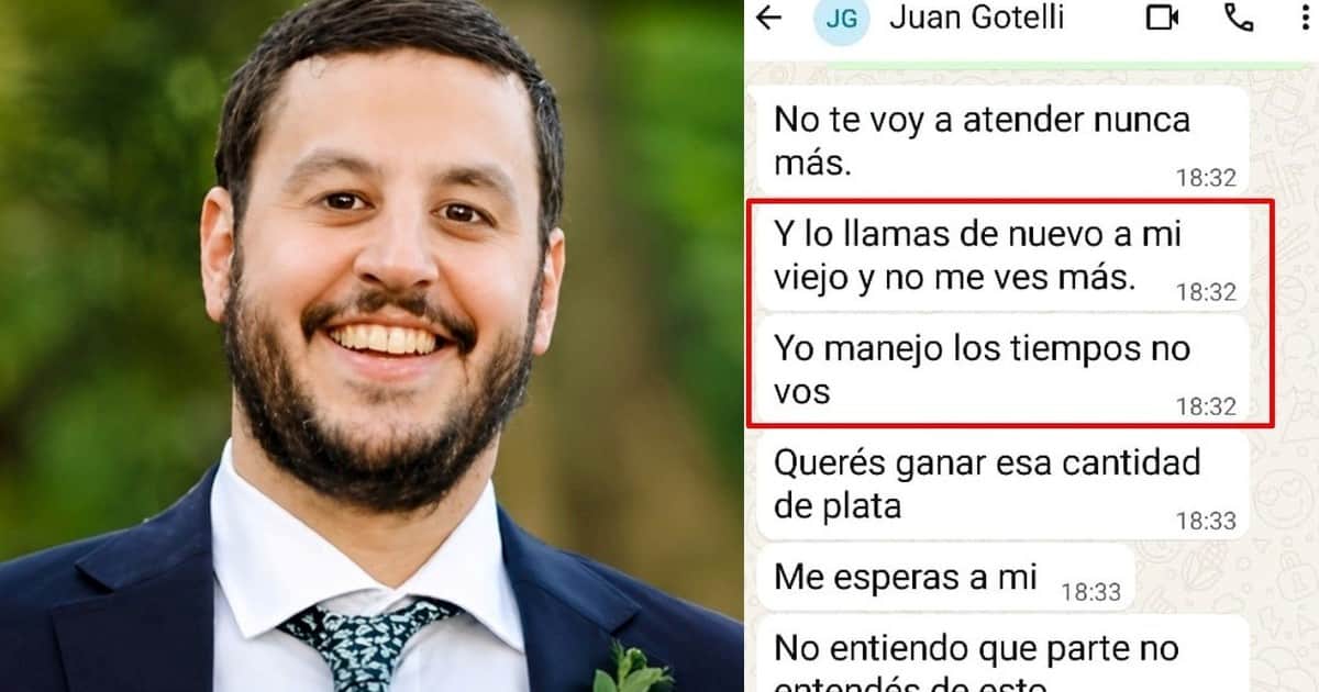 "Lo llamás de nuevo a mi viejo y no me ves más": el hijo de un poderoso empresario que estafó a dos hermanos