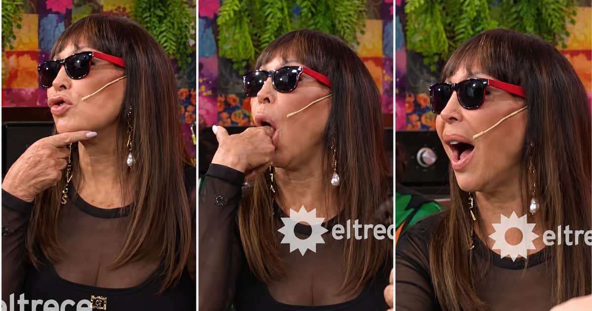 Moria Casán se sumó a la tendencia del momento y mostró su propia técnica para "farmear aura"