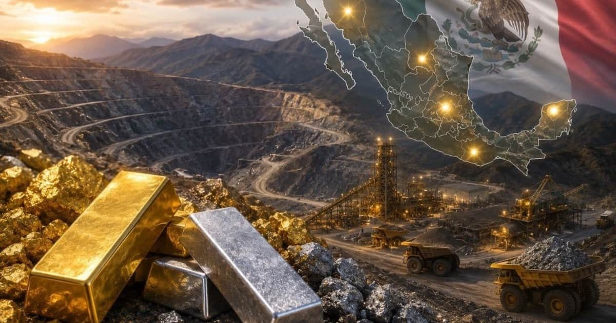 Fiebre del oro en México: el gobierno de Sheinbaum está invirtiendo 3,400 millones de dólares para volar montañas y buscar metales brillantes