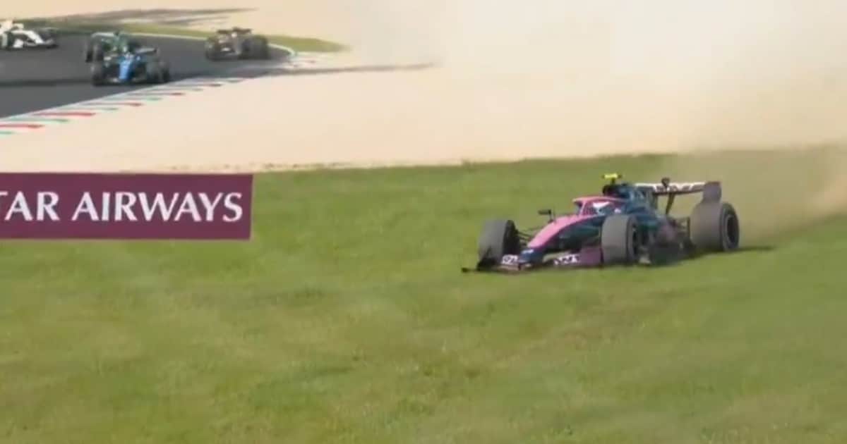 Franco Colapinto, del cielo al infierno en el relanzamiento del GP de Italia: había quedado tercero pero se despistó y cayó a los últimos lugares