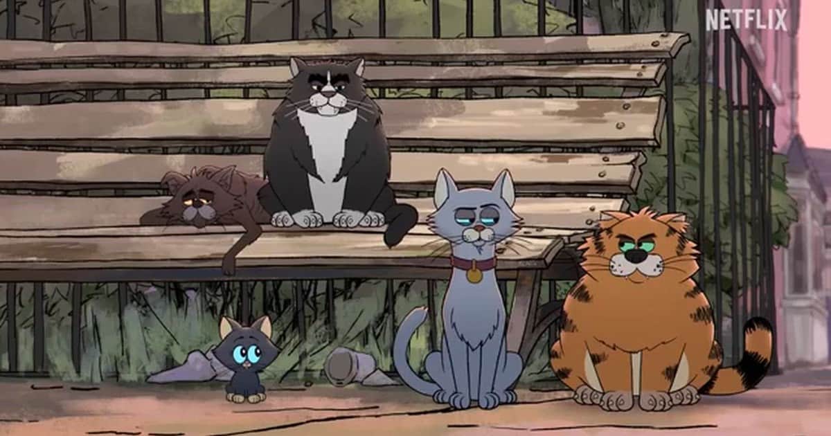 El gran Ricky Gervais se prueba en la animación: el creador y protagonista de la conmovedora "After Life" presenta "Gatos callejeros", no apta para niños