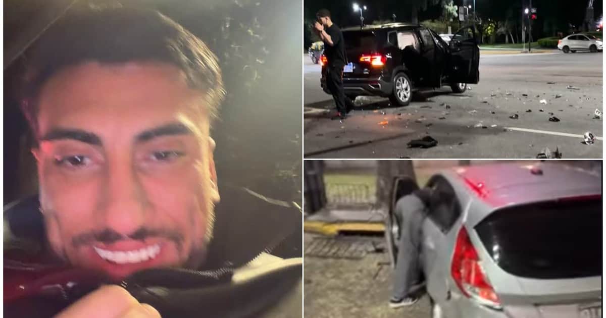 El ex Gran Hermano Tomás Holder sufrió un grave accidente con su camioneta: "Casi nos mata"