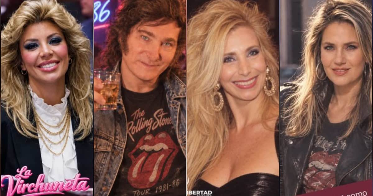 De Victoria Villarruel a Jorge Macri: la política argentina se sumó a la tendencia retro de los looks ochentosos con IA
