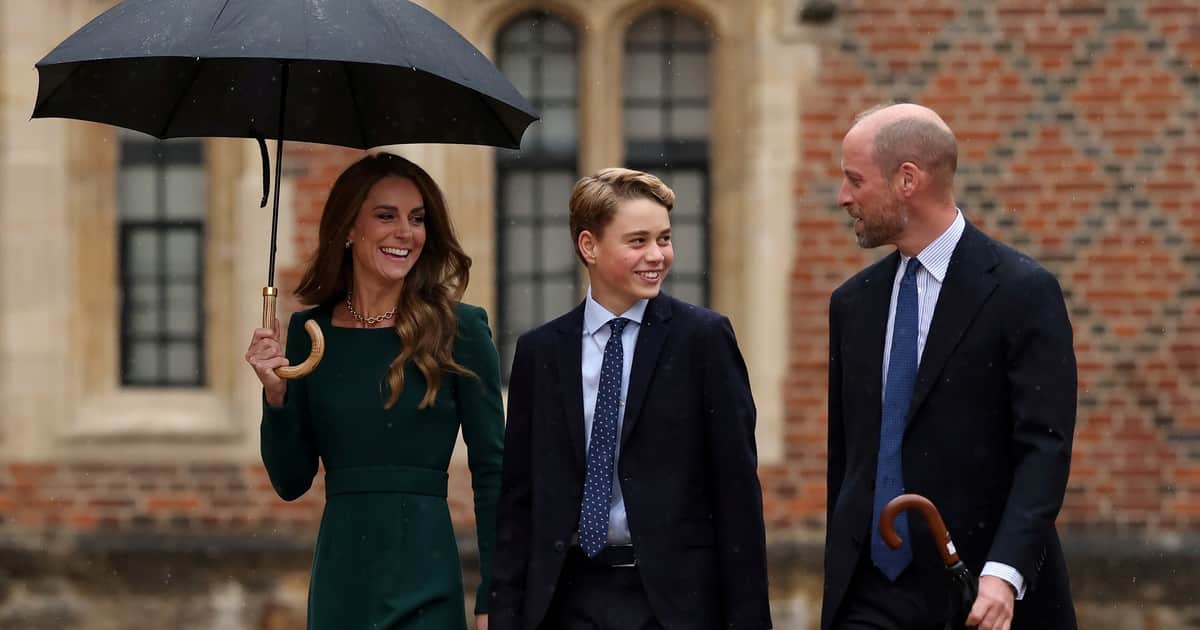 El príncipe Jorge, segundo en la línea de sucesión al trono del Reino Unido, comenzó sus estudios en el elitista Eton College