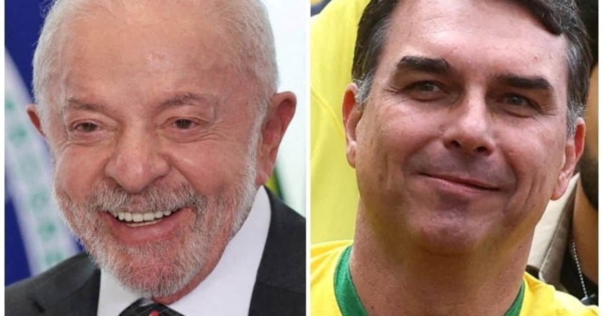 Por primera vez, las encuestas dan al derechista Flavio Bolsonaro delante de Lula da Silva para la segunda vuelta en Brasil