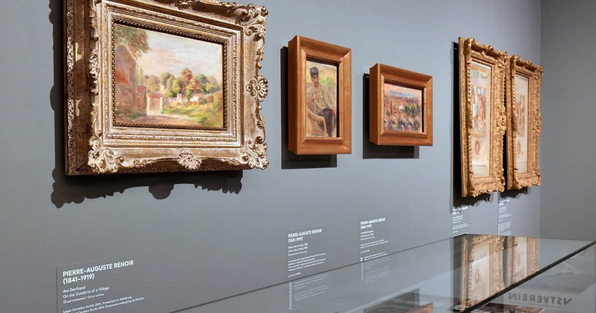 En cinco minutos robaron cuatro obras del Museo Renoir en Francia, pero abandonaron dos en la huida