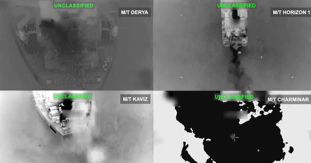 Estados Unidos destruyó cinco buques que transportaban petróleo crudo iraní en el Estrecho de Ormuz
