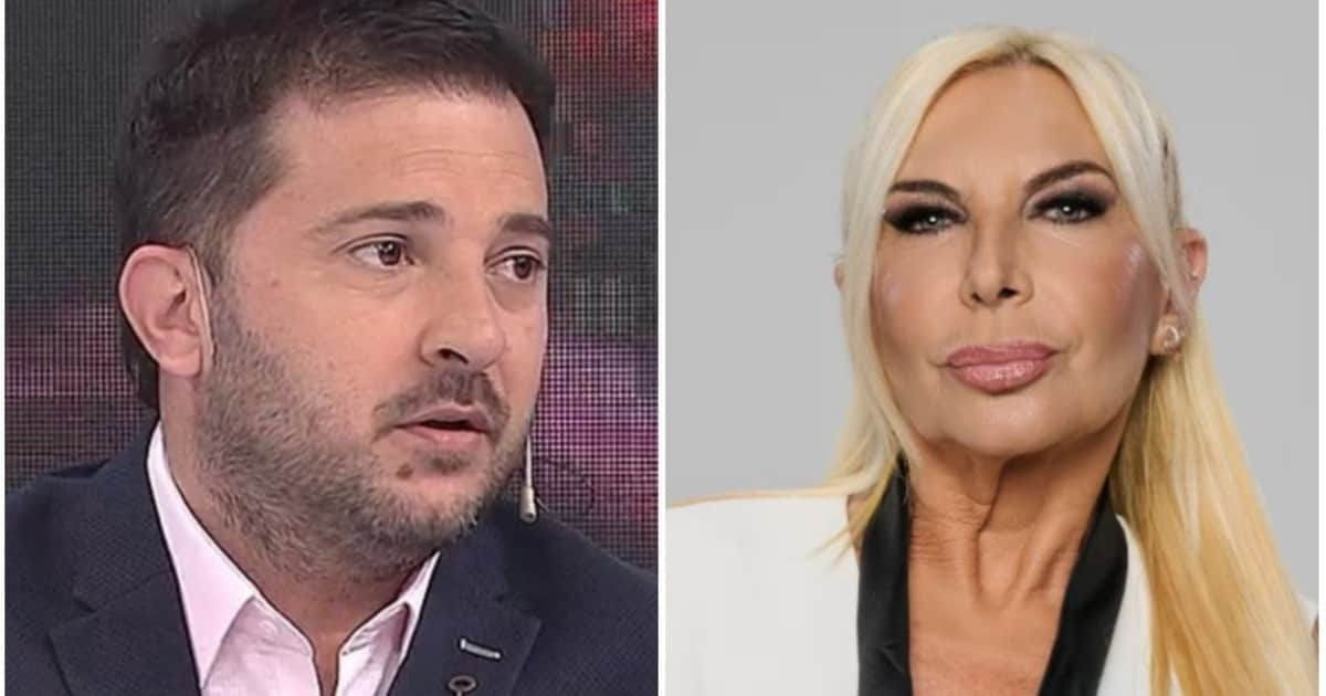 Yanina Zilli apuntó contra Diego Brancatelli por sus críticas a su aspecto: “Se está quedando pelado”