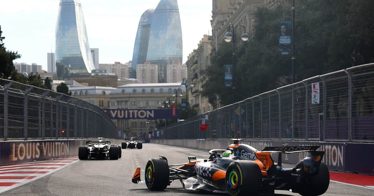 F1 GP de Azerbaiyán: horarios del entrenamiento y clasificación, cómo y dónde ver la Fórmula 1