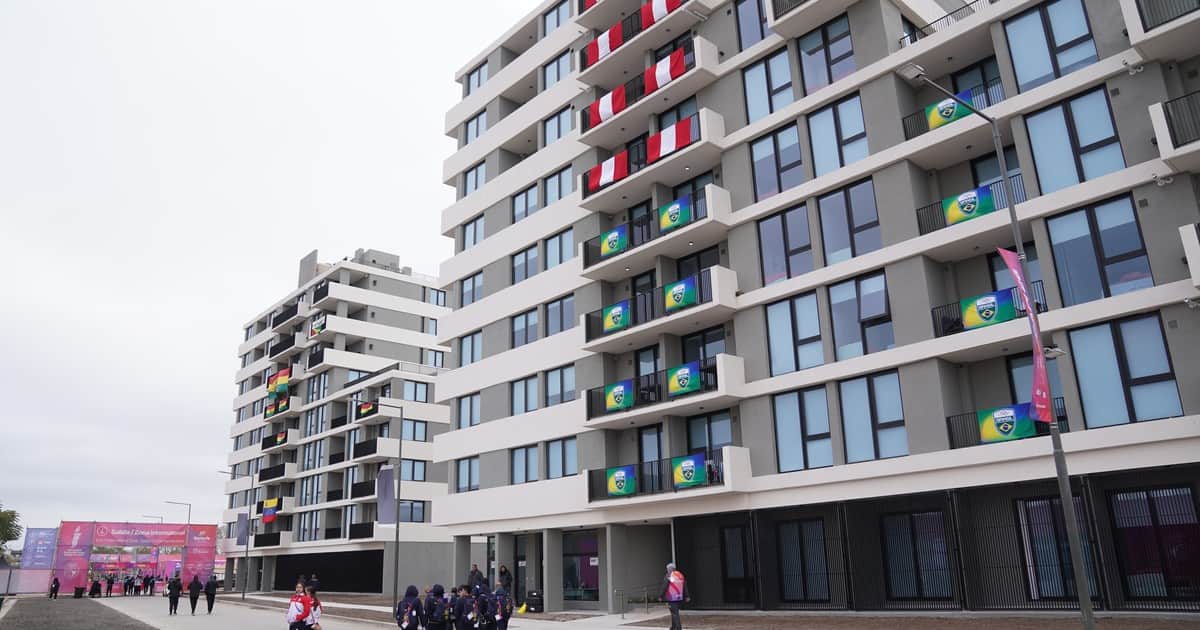 Así es por dentro la Villa Suramericana de Rosario: 1.700 atletas, cinco torres y hasta camas adaptables