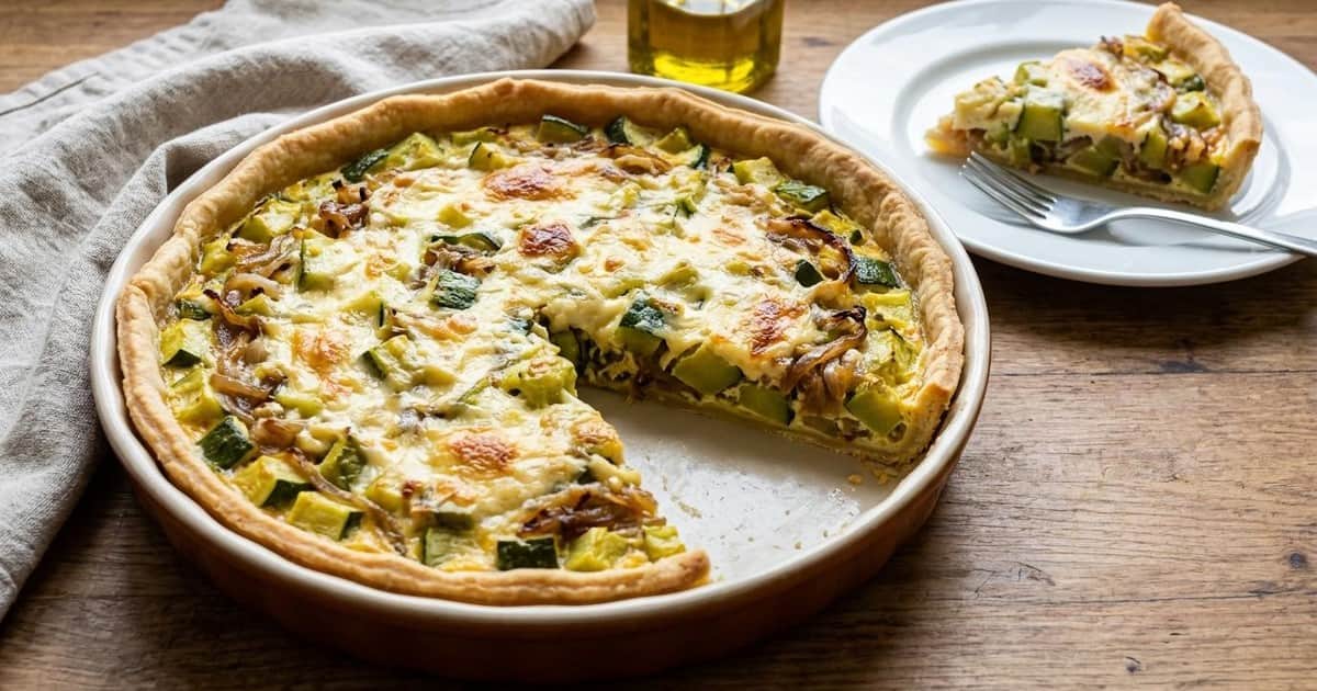 Tarta de zapallitos fácil
