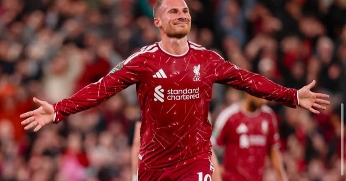 Alexis Mac Allister, otro golazo, asistencia y ovación en Liverpool: eliminó al Tottenham de Senesi de la Copa de la Liga