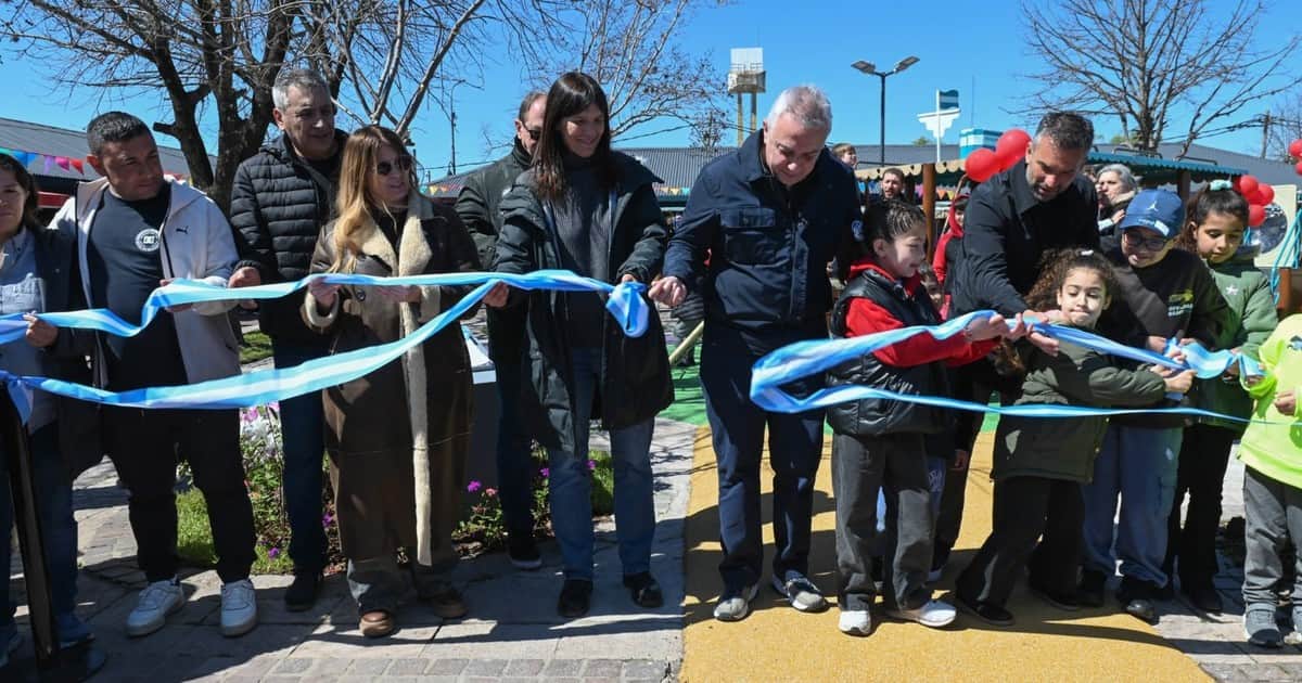 Tigre renovó una de sus plazas más visitadas: nuevos juegos y espacios verdes en el Puerto de Frutos