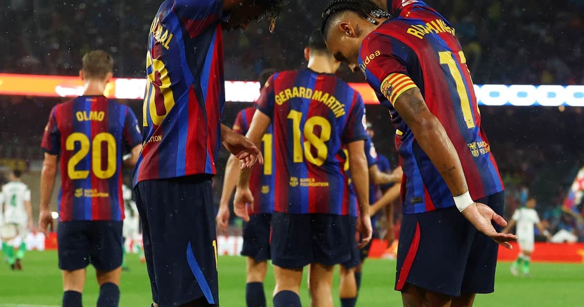 Barcelona metió siete goles en España y logró el mejor arranque de la historia de la Liga: la máquina de Flick marca época