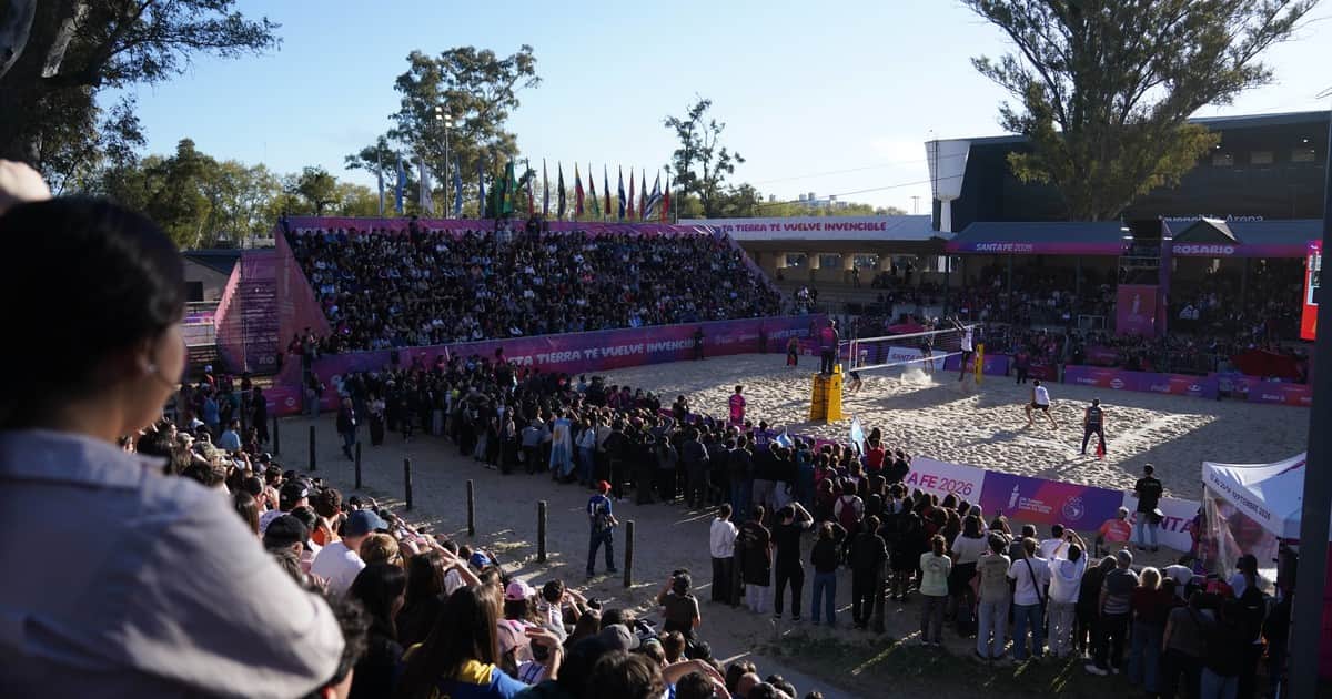 Estadios llenos, largas filas de ingreso y 1,8 millón de personas: el fenómeno de los Juegos Suramericanos Santa Fe 2026