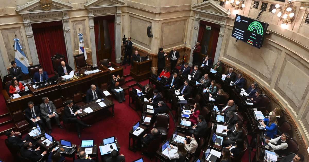 Con apoyo de los aliados, el Gobierno consiguió que el Senado apruebe Inocencia Fiscal II