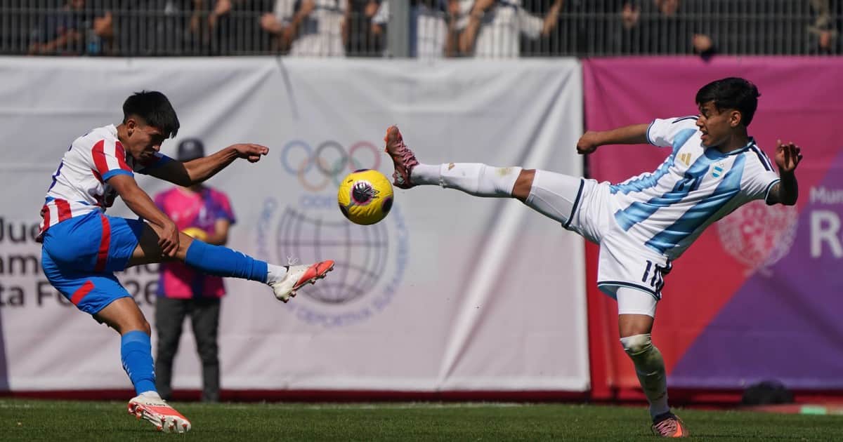 Juegos Suramericanos 2026: Argentina debutó en fútbol y armó una fiesta en cancha de Newell's pero terminó cayendo con Paraguay