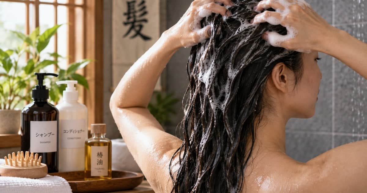 Cómo lavarse el cabello al estilo japonés: el método para un crecimiento capilar saludable