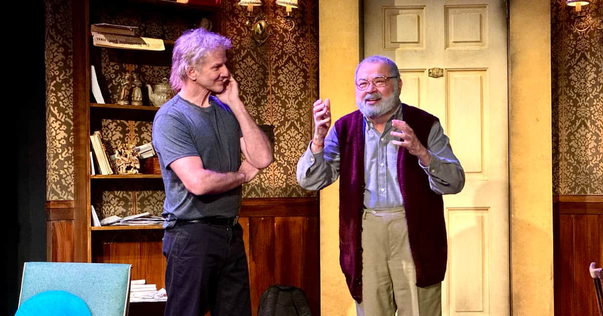 Visitando al Sr. Green: Facundo Arana y Jorge Suárez, en una obra entrañable sobre los prejuicios, la paternidad y la religión