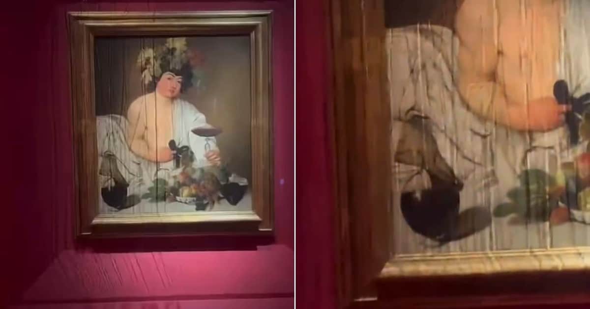 Fuerte temporal en Florencia: el agua se filtró en uno de los museos más importantes y recubrió un cuadro de casi 430 años de antigüedad