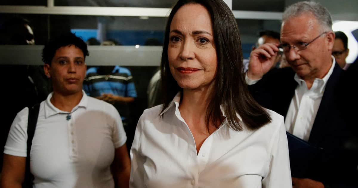 María Corina Machado se suma a un senador republicano y pide elecciones libres en Venezuela