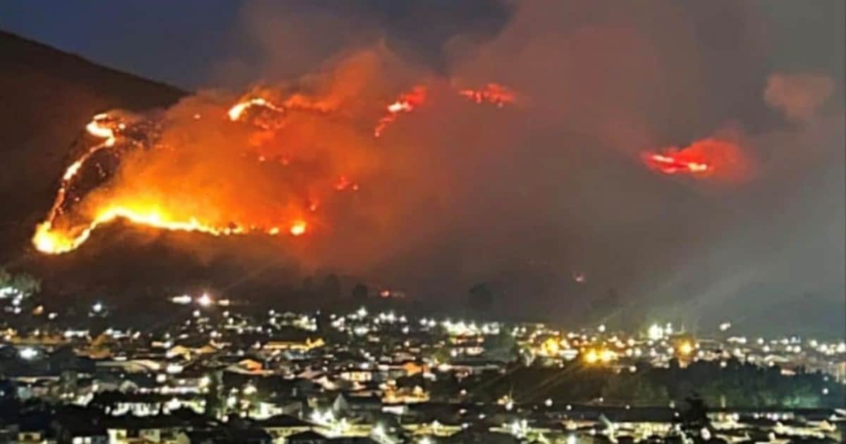 Villa de Leyva: un incendio forestal pone en jaque una joya turística de Colombia