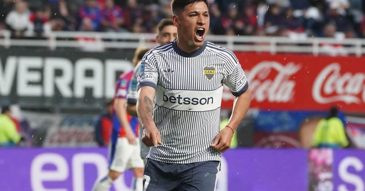 Boca bailó a San Lorenzo bajo un diluvio con un doblete charrúa y extendió su buena racha