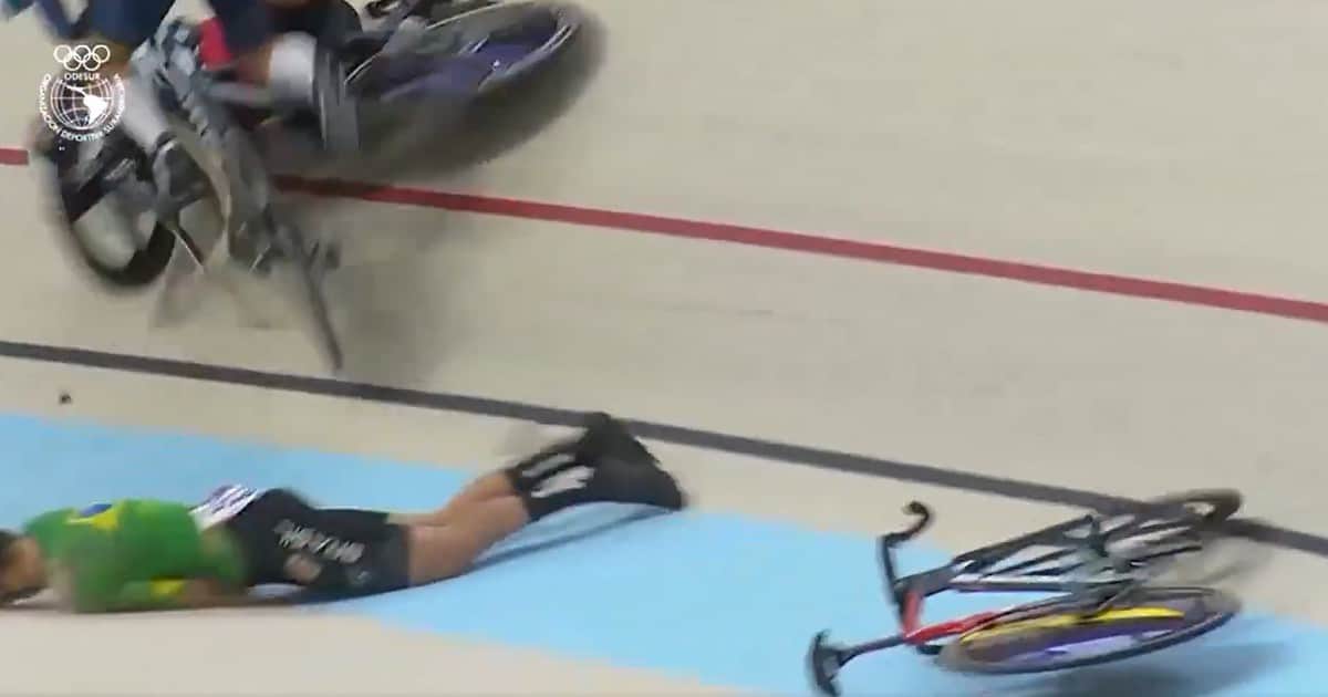 La impactante caída que asustó a todos en el ciclismo de los Juegos Suramericanos Santa Fe 2026