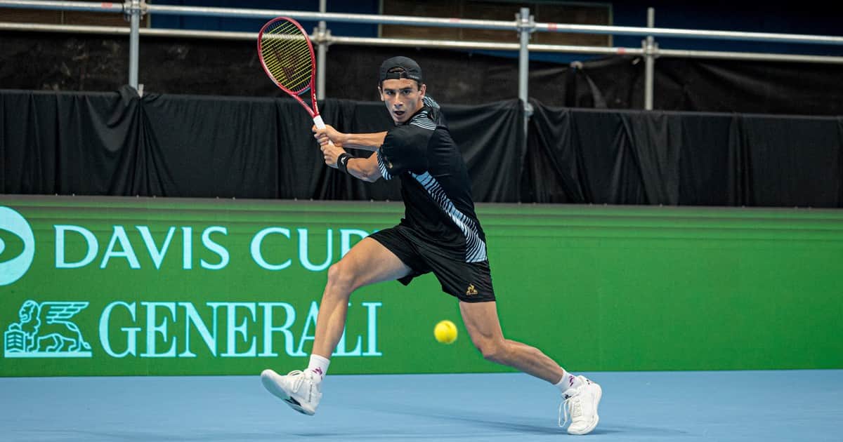 Juan Manuel La Serna, de sparring en la Copa Davis al sueño de medalla en los Juegos Suramericanos: "No hay nada como jugar para Argentina"