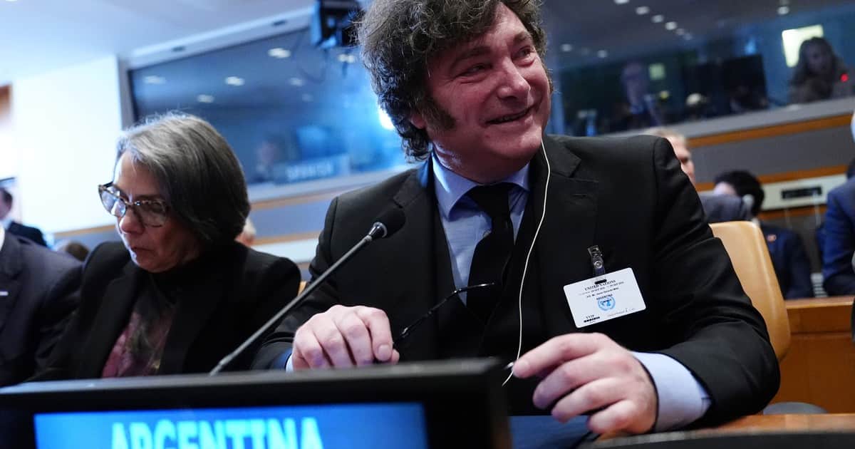 Milei busca centralidad en la ONU para disimular el barro libertario