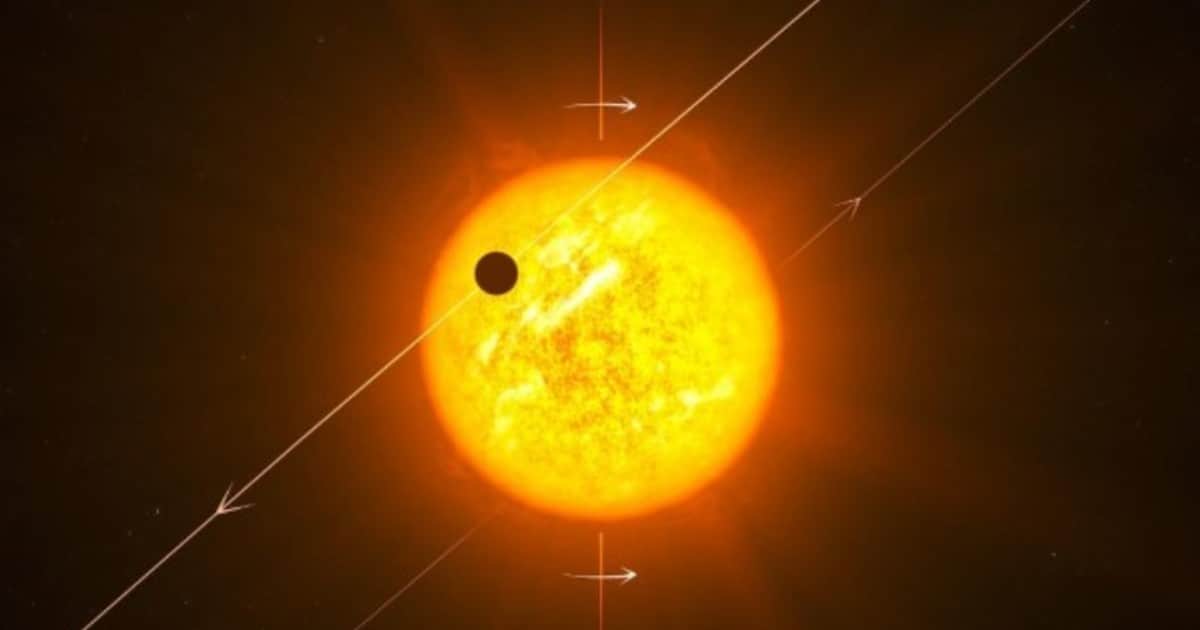 Descubren un exoplaneta "rebelde" que orbita en sentido contrario al de su estrella