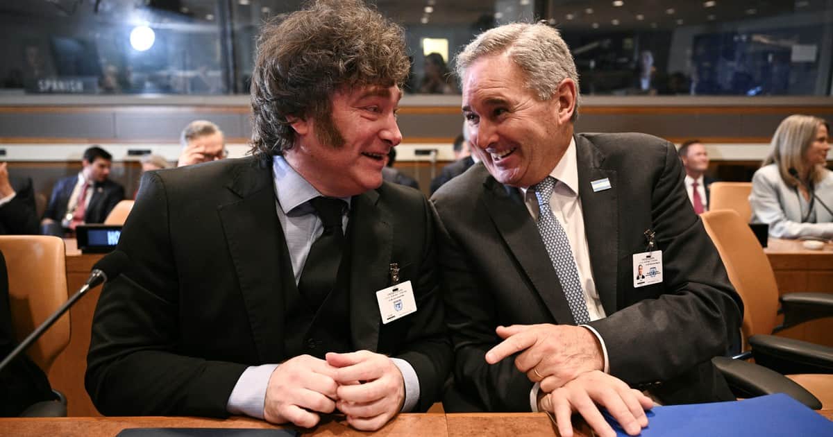 Milei se reunió con Marco Rubio en medio del cruce con el premier británico por Malvinas