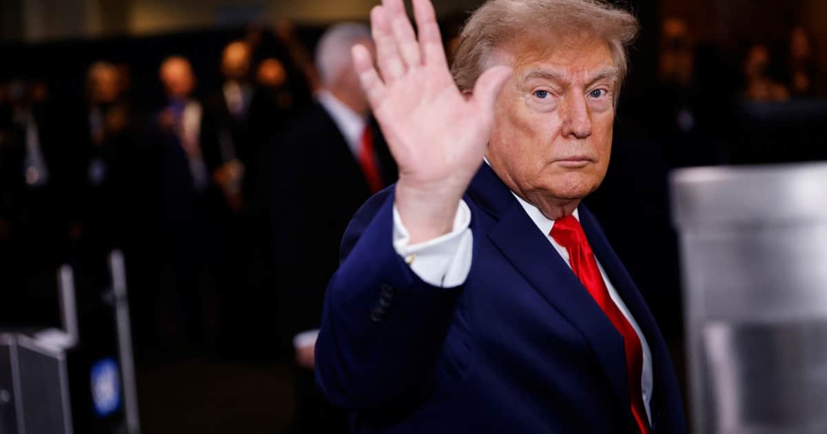 La chicana de Donald Trump a una periodista de CNN que cubría su llegada a la ONU: "No deberías estar acá"