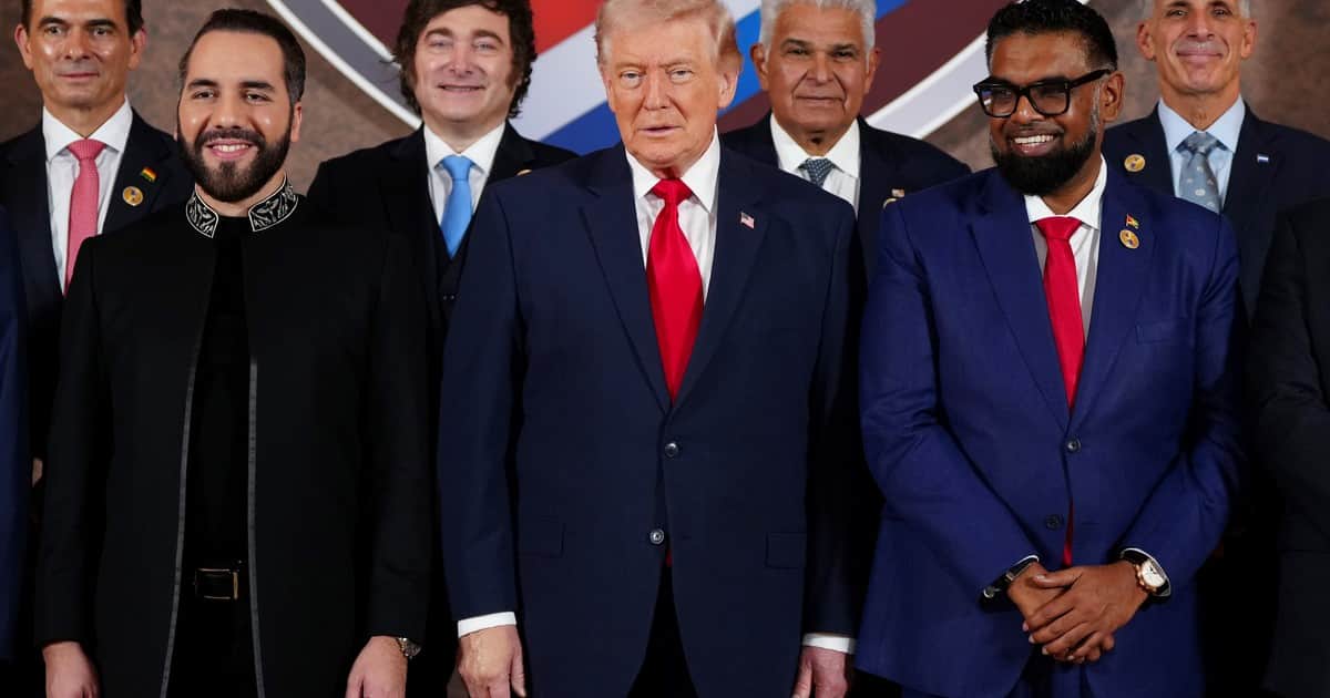 Aliados latinoamericanos de Trump planean calificar a los cárteles como "terroristas"