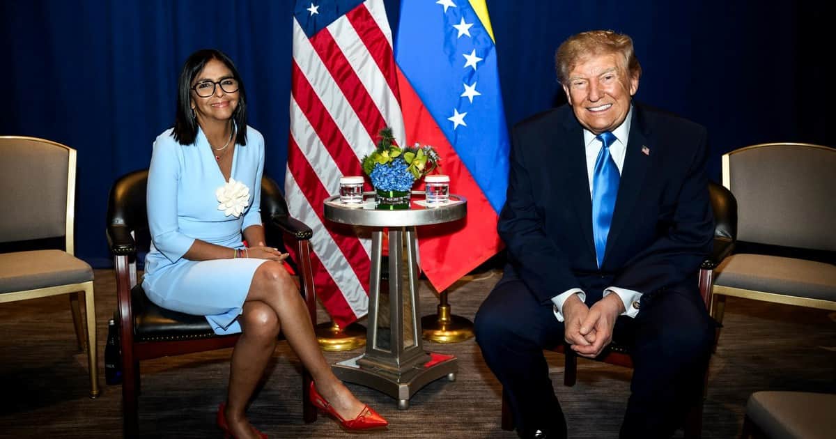 Tras un inédito cara a cara con Trump, Delcy Rodríguez habla en la Asamblea General de la ONU, en el primer discurso de Venezuela en ocho años