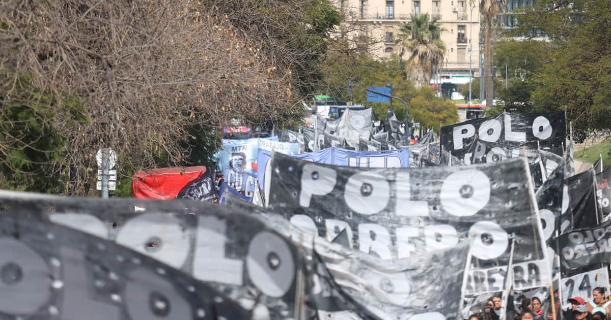 Marchas hoy: los piqueteros vuelven a las calles y protestarán frente a Capital Humano