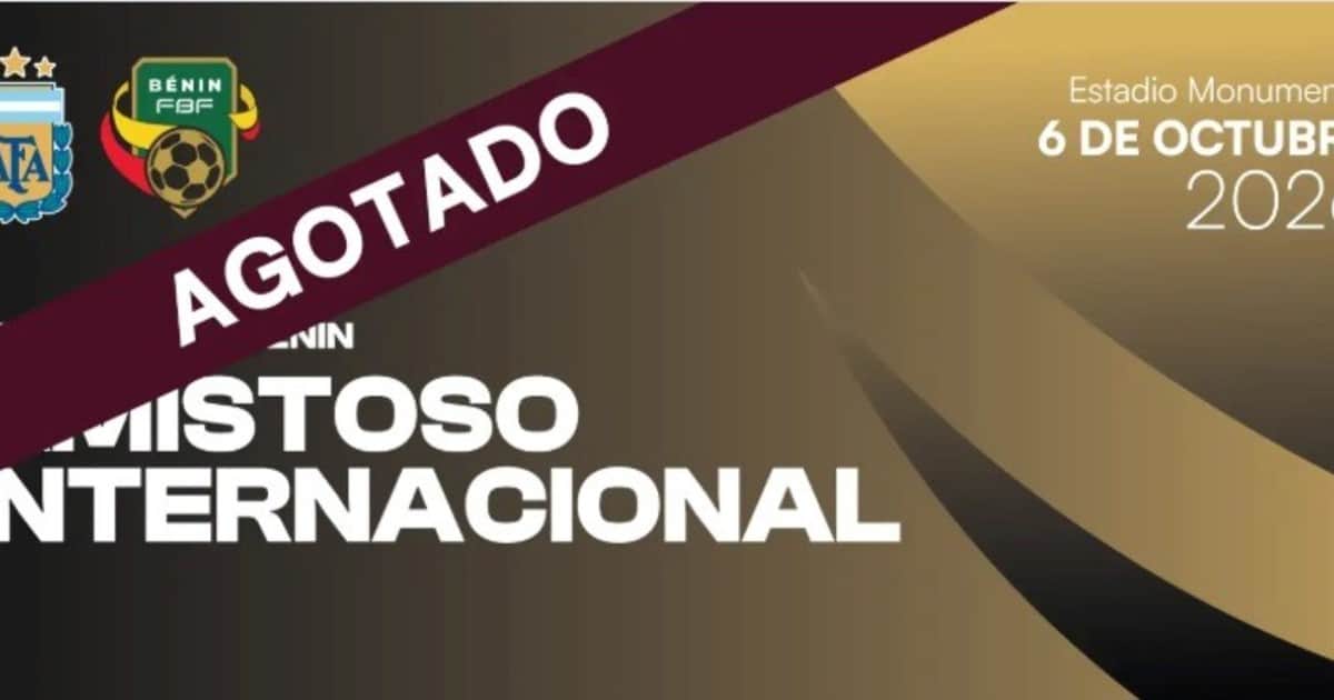 En una hora y media se agotaron las entradas para la despedida de Lionel Messi en la Selección: indignación en las redes sociales