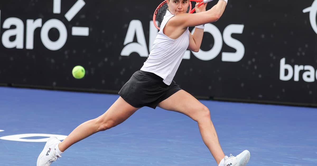 Nadia Podoroska, la vuelta de una luchadora: 14 meses después de tocar fondo, volvió a jugar una final WTA
