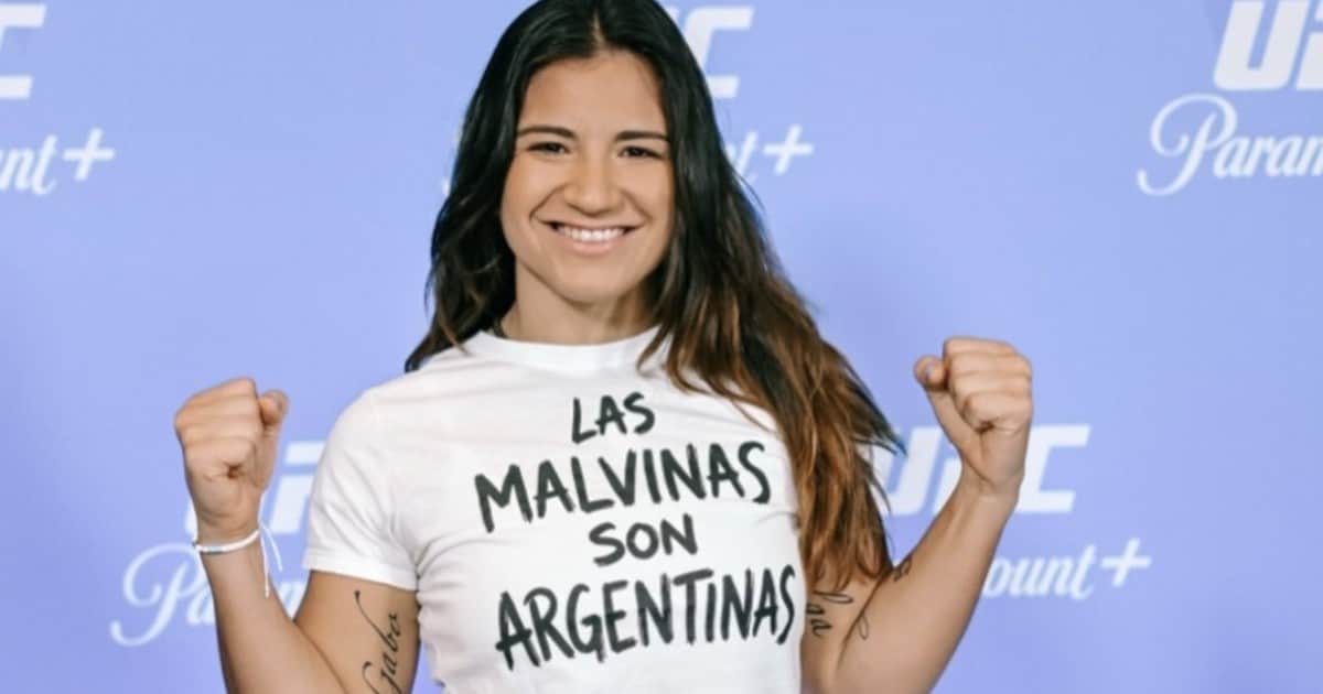 Ailín Pérez, la luchadora que trabajó de seguridad en un cabaret de Brasil, durmió en un gimnasio en Miami y se alejó de su hijo para lograr un sueño: "Soy la Maradona de la UFC"