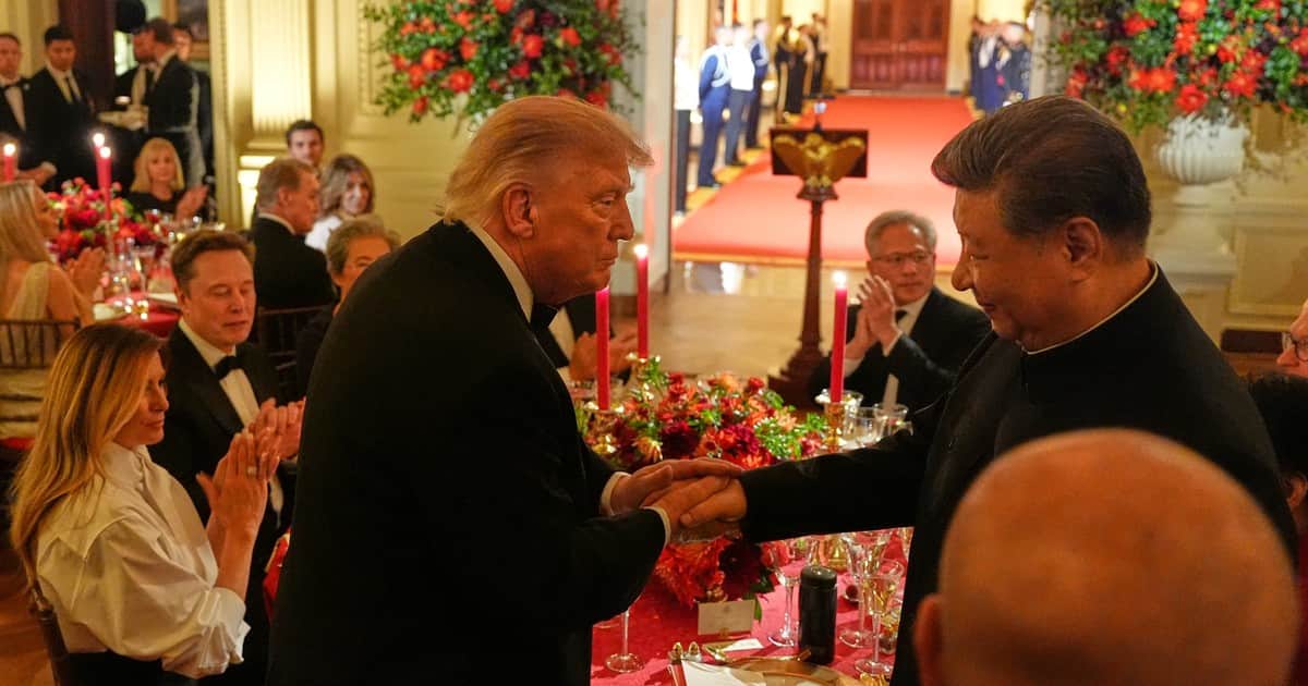 Donald Trump reunió a los gigantes de la inteligencia artificial con Xi Jinping en la Casa Blanca