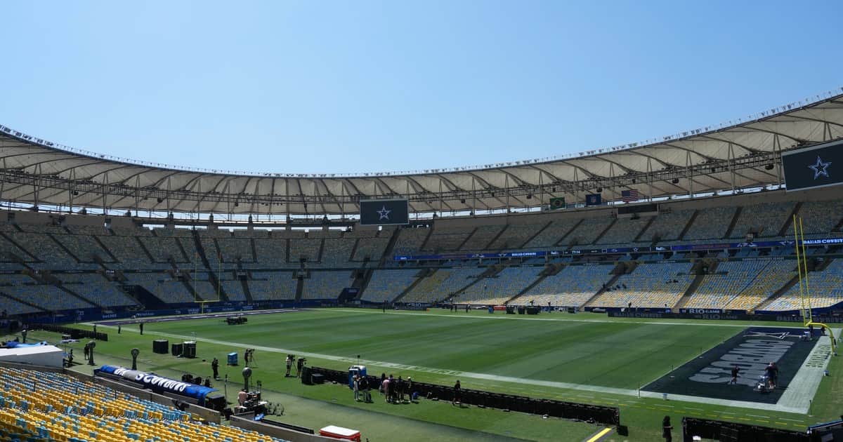 La NFL vive su "Río Game" en el estadio Maracaná: el templo del fútbol recibe por primera vez un partido de fútbol americano