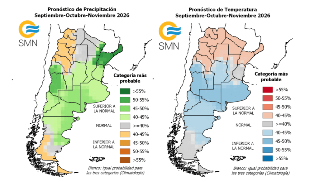 ¿Una primavera “invernal”?: el inicio de El Niño sorprendería con temperaturas bajo lo normal