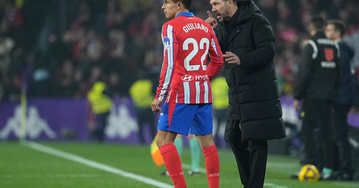 Frente a las críticas, el Cholo Simeone bancó a su hijo: "El trabajo de Giuliano habla por sí solo"