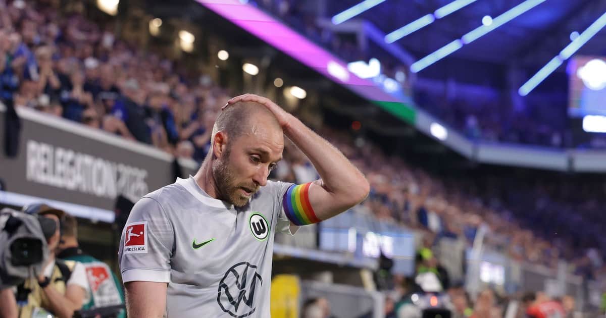 A meses de su segunda descompensación, Eriksen rescindió su contrato con el Wolfsburgo