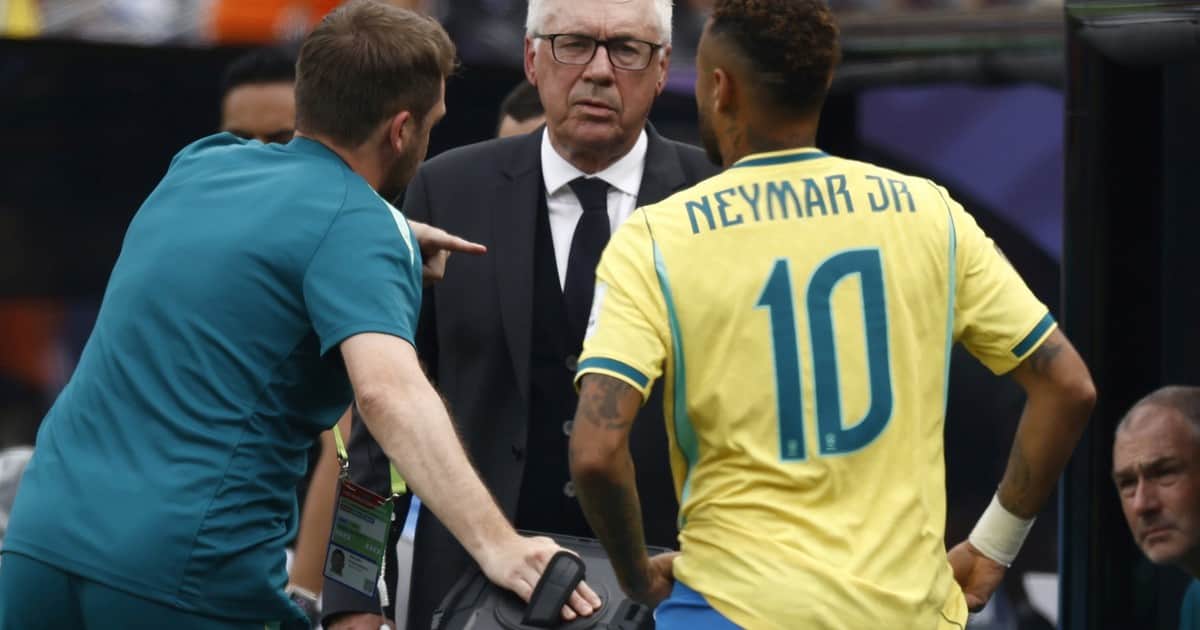 Ancelotti habló sobre Neymar y la selección de Brasil: "Ya ha confirmado que no quiere regresar" y "es momento de centrarse en los jóvenes"