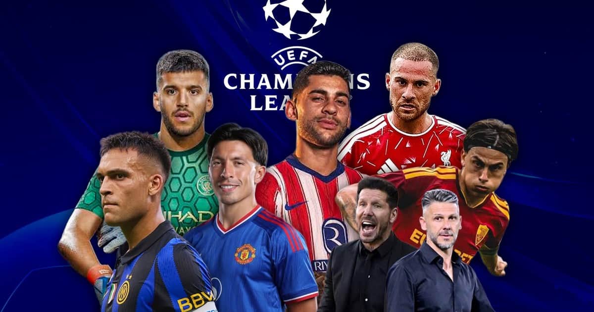 Sorteo de la Champions League 2026/27: el camino de los futbolistas y entrenadores argentinos