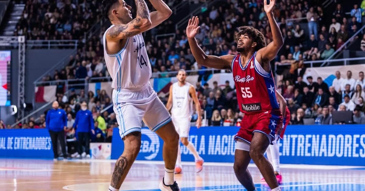 La Selección de básquet derrotó a Puerto Rico y se acerca al Mundial 2027
